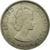 Monnaie, MALAYA & BRITISH BORNEO, 50 Cents, 1954, TTB, Copper-nickel, KM:4.1