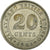 Munten, MALAYA & BRITS BORNEO, 20 Cents, 1961, ZF, Copper-nickel, KM:3