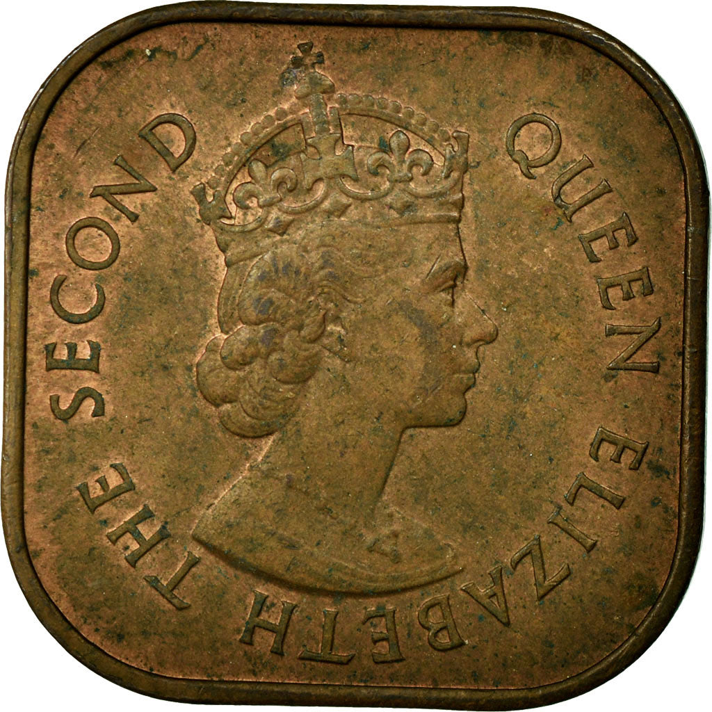 Coin, MALAYA & BRITISH BORNEO, Cent, 1957, EF(40-45), Bronze, KM:5