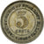 Munten, MALAYA, 5 Cents, 1948, ZF, Copper-nickel, KM:7