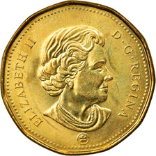 Coin, Canada, Elizabeth II, Dollar, 2007, Royal Canadian Mint, Winnipeg