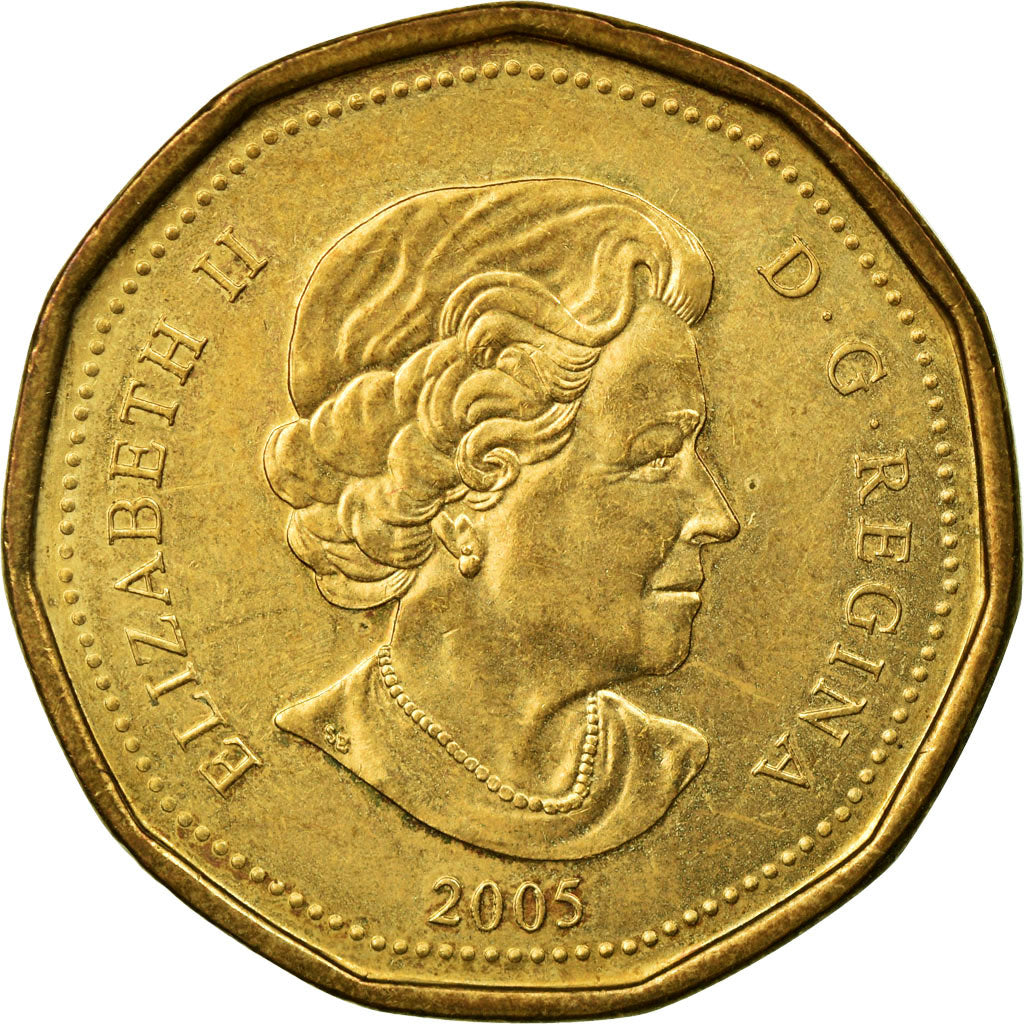 Coin, Canada, Elizabeth II, Dollar, 2005, Royal Canadian Mint, EF(40-45)