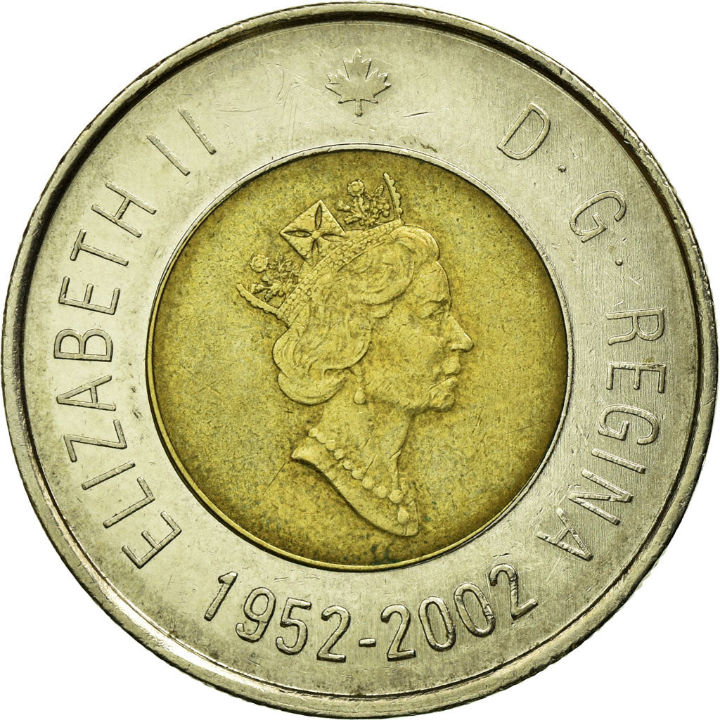 Coin, Canada, Elizabeth II, 2 Dollars, 2002, Royal Canadian Mint, EF(40-45)