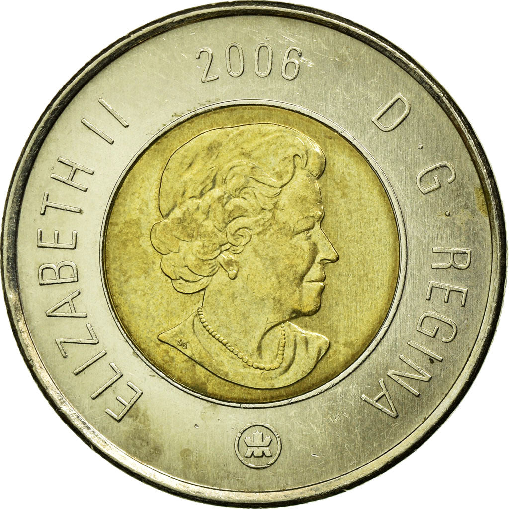 Coin, Canada, Elizabeth II, 2 Dollars, 2006, Royal Canadian Mint, Winnipeg