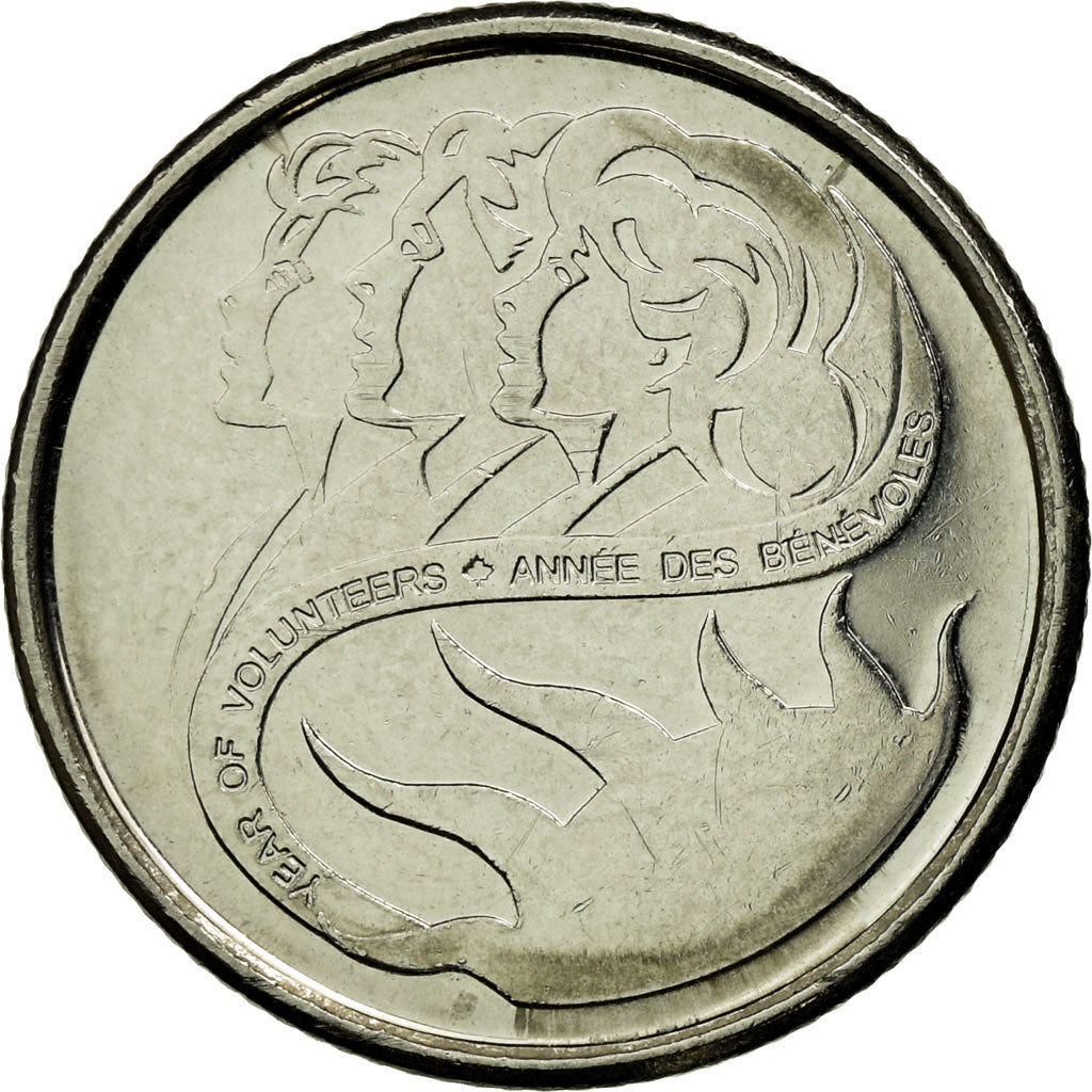 Moeda, Canadá, Elizabeth II, 10 Cents, 2001, Royal Canadian Mint, EF(40-45)