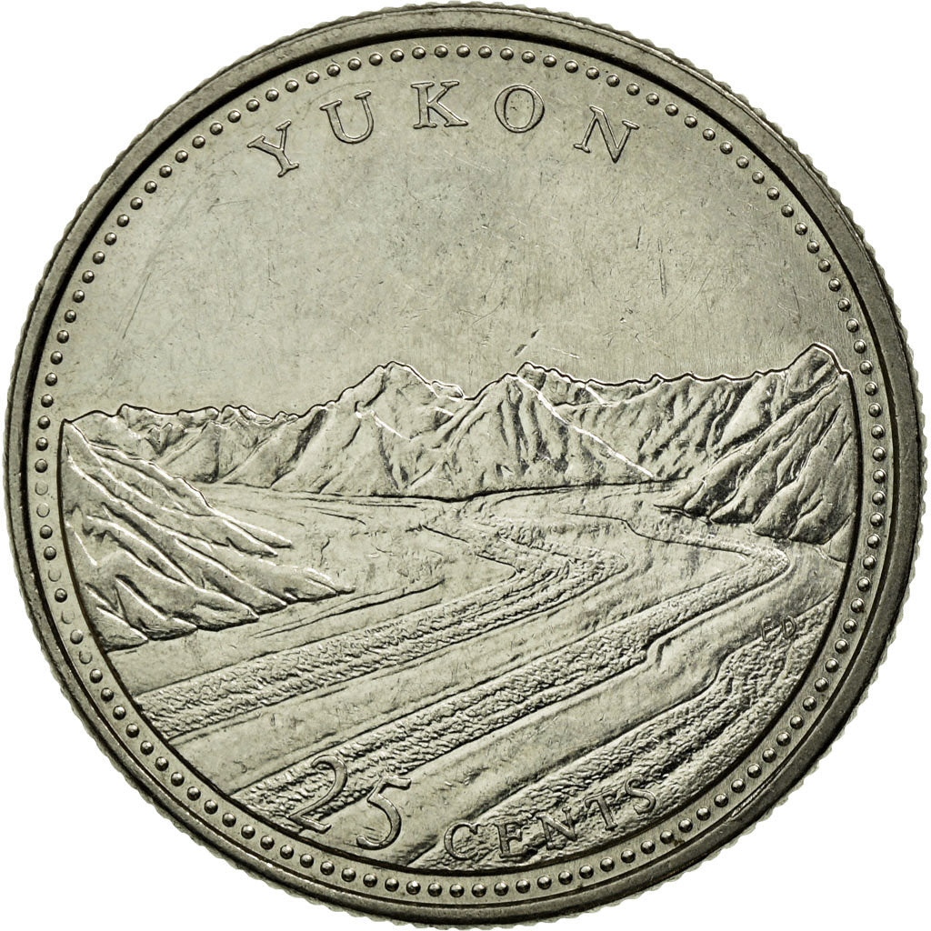 Coin, Canada, Elizabeth II, 25 Cents, 1992, Royal Canadian Mint, Ottawa
