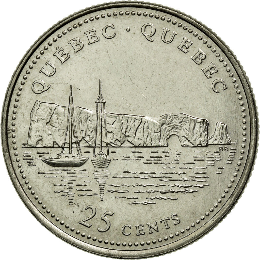 Münze, Kanada, Elizabeth II, 25 Cents, 1992, Royal Canadian Mint, Ottawa, SS
