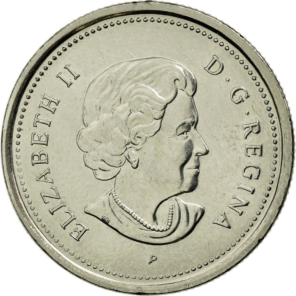 Münze, Kanada, Elizabeth II, 25 Cents, 2005, Royal Canadian Mint, SS, Nickel