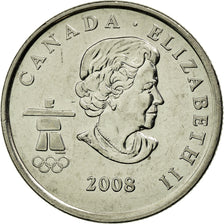 Coin, Canada, Elizabeth II, 25 Cents, 2008, Royal Canadian Mint, EF(40-45)