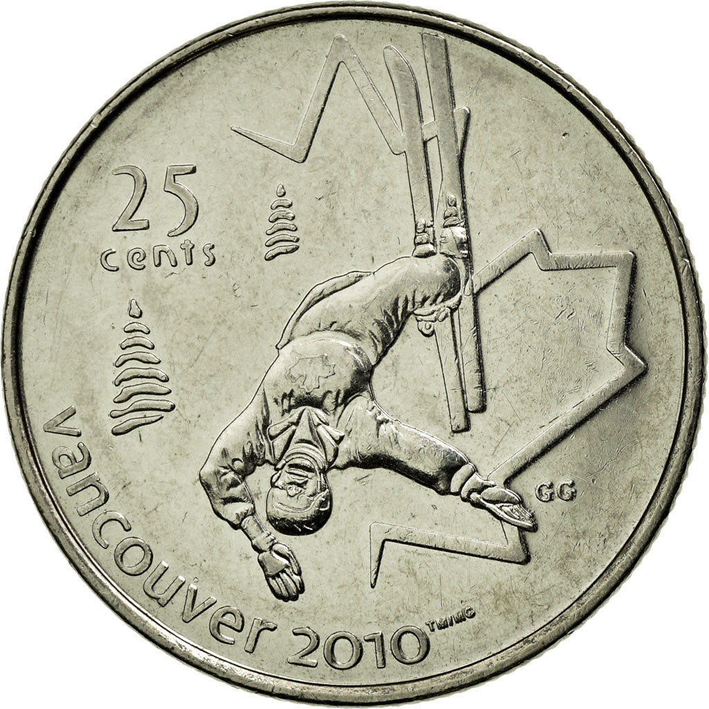 Coin, Canada, Elizabeth II, 25 Cents, 2008, Royal Canadian Mint, EF(40-45)