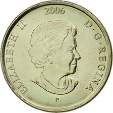 Coin, Canada, Elizabeth II, 25 Cents, 2006, Royal Canadian Mint, EF(40-45)
