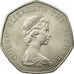 Monnaie, Jersey, Elizabeth II, 50 New Pence, 1969, SUP, Copper-nickel, KM:34