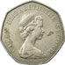 Coin, Jersey, Elizabeth II, 50 Pence, 1981, EF(40-45), Copper-nickel, KM:50