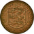 Munten, Guernsey, Elizabeth II, 2 New Pence, 1971, ZF, Bronze, KM:22