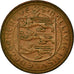 Moeda, Guernesey, Elizabeth II, 2 New Pence, 1971, EF(40-45), Bronze, KM:22