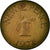 Moneda, Guernsey, Elizabeth II, 2 New Pence, 1971, MBC, Bronce, KM:22