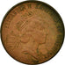 Munten, Guernsey, Elizabeth II, 2 Pence, 1988, ZF, Bronze, KM:41