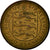 Moneta, Guernsey, Elizabeth II, 1/2 New Penny, 1971, EF(40-45), Bronze, KM:20