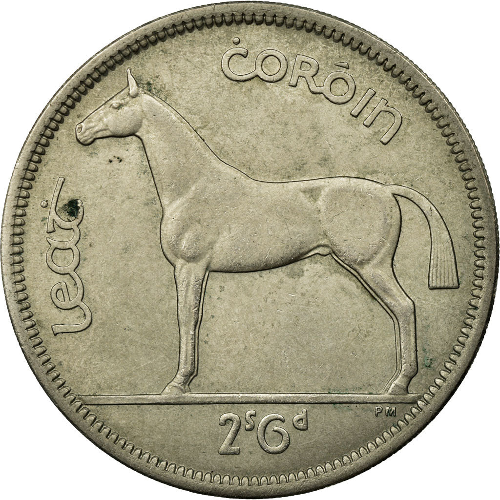 Coin, IRELAND REPUBLIC, 1/2 Crown, 1964, EF(40-45), Copper-nickel, KM:16a
