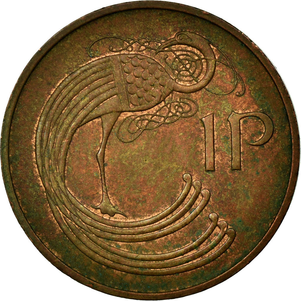 Coin, IRELAND REPUBLIC, Penny, 1971, VF(30-35), Bronze, KM:20