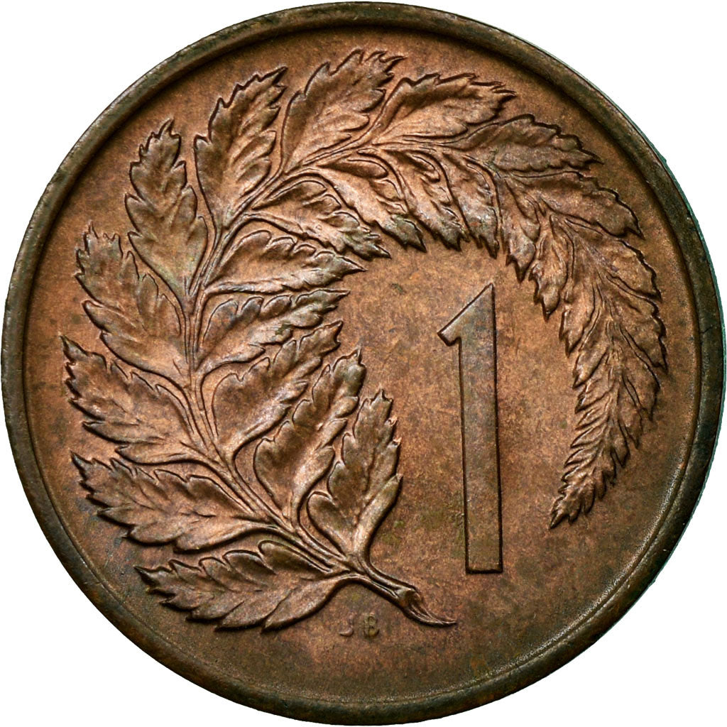 Monnaie, Nouvelle-Zélande, Elizabeth II, Cent, 1967, TB+, Bronze, KM:31.1