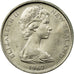 Moneta, Nowa Zelandia, Elizabeth II, 5 Cents, 1967, AU(55-58), Miedź-Nikiel