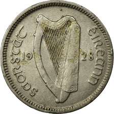Coin, IRELAND REPUBLIC, 3 Pence, 1928, EF(40-45), Nickel, KM:4