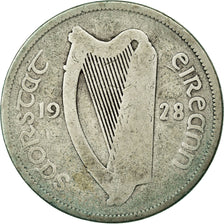 Coin, IRELAND REPUBLIC, Florin, 1928, VF(20-25), Silver, KM:7