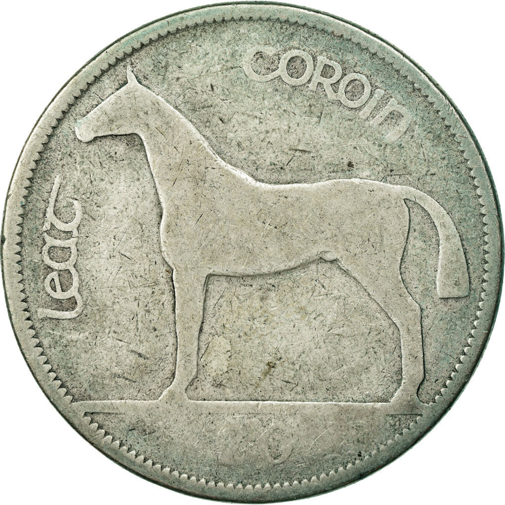 Coin, IRELAND REPUBLIC, Florin, 1928, VF(20-25), Silver, KM:7
