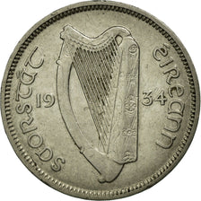 Coin, IRELAND REPUBLIC, 6 Pence, 1934, EF(40-45), Nickel, KM:5