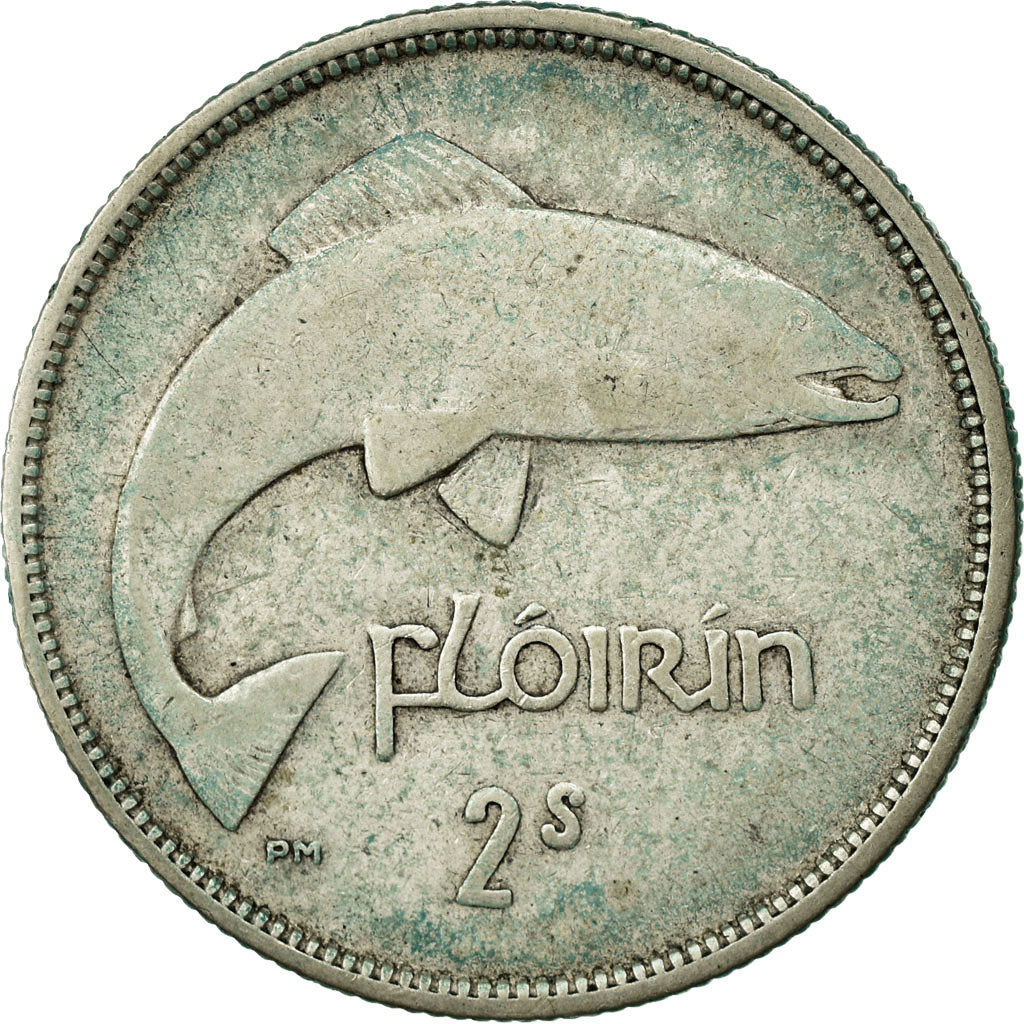 Coin, IRELAND REPUBLIC, Florin, 1934, EF(40-45), Silver, KM:7