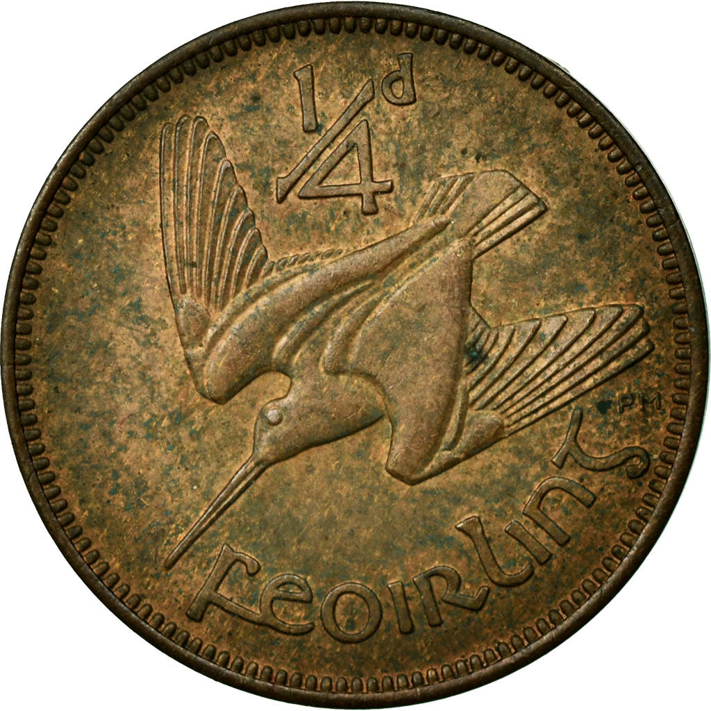 Coin, IRELAND REPUBLIC, Farthing, 1953, EF(40-45), Bronze, KM:9
