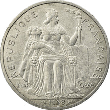 Moneta, Polinesia francese, 5 Francs, 1998, Paris, BB, Alluminio, KM:12