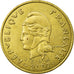 Coin, French Polynesia, 100 Francs, 2007, Paris, EF(40-45), Aluminum-Bronze