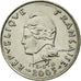 Coin, French Polynesia, 10 Francs, 2005, Paris, EF(40-45), Nickel, KM:8