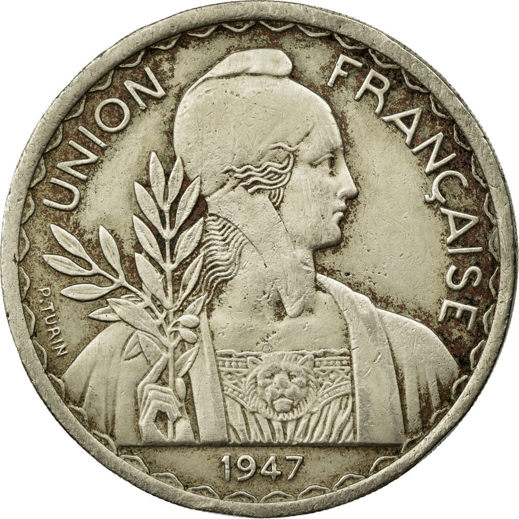 Monnaie, FRENCH INDO-CHINA, Piastre, 1947, Paris, TTB, Copper-nickel, KM:32.2