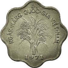 Moneta, Vietnam, STATE OF SOUTH VIET NAM, 5 Dông, 1971, BB, Acciaio ricoperto