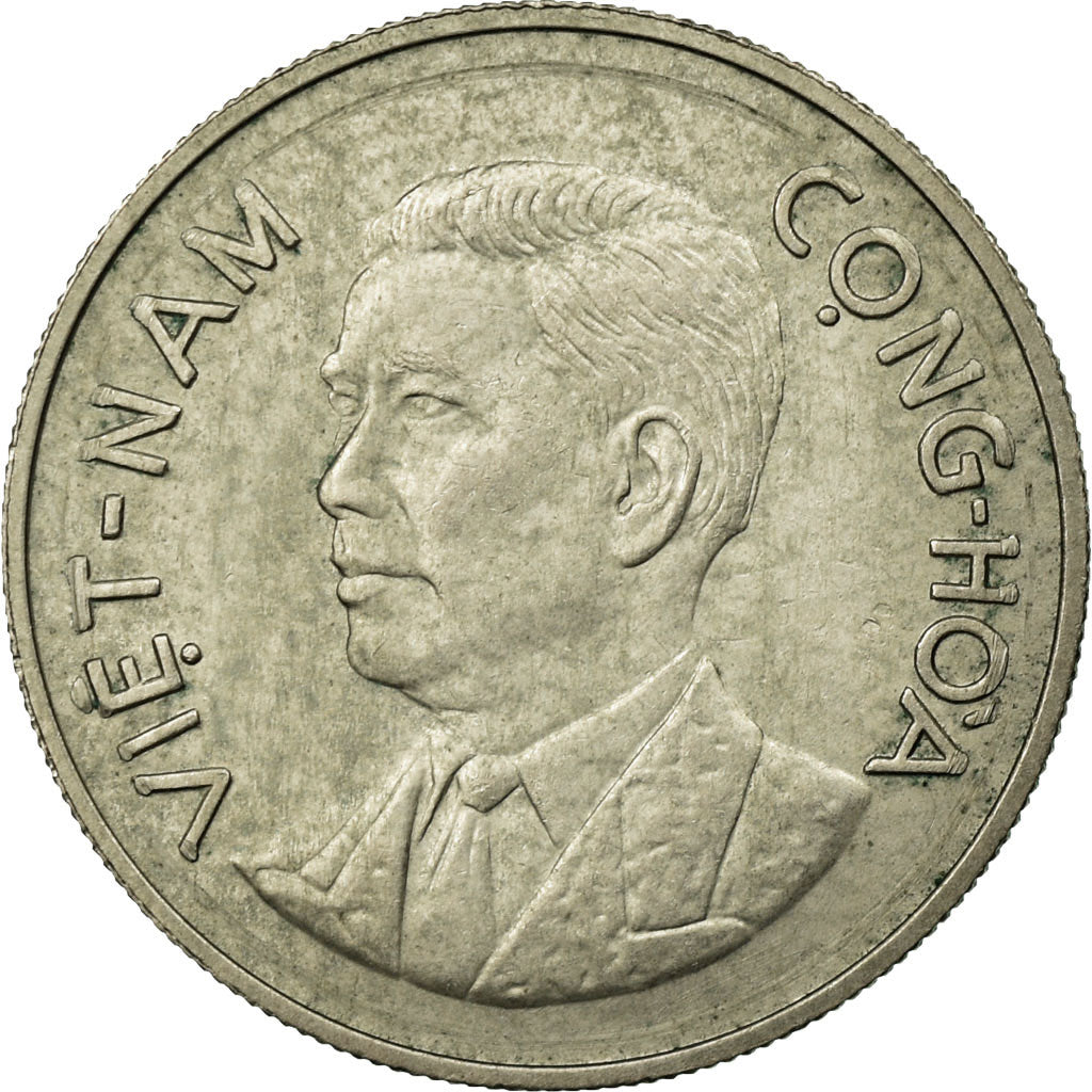 Münze, Vietnam, STATE OF SOUTH VIET NAM, Dong, 1960, Paris, SS, Copper-nickel