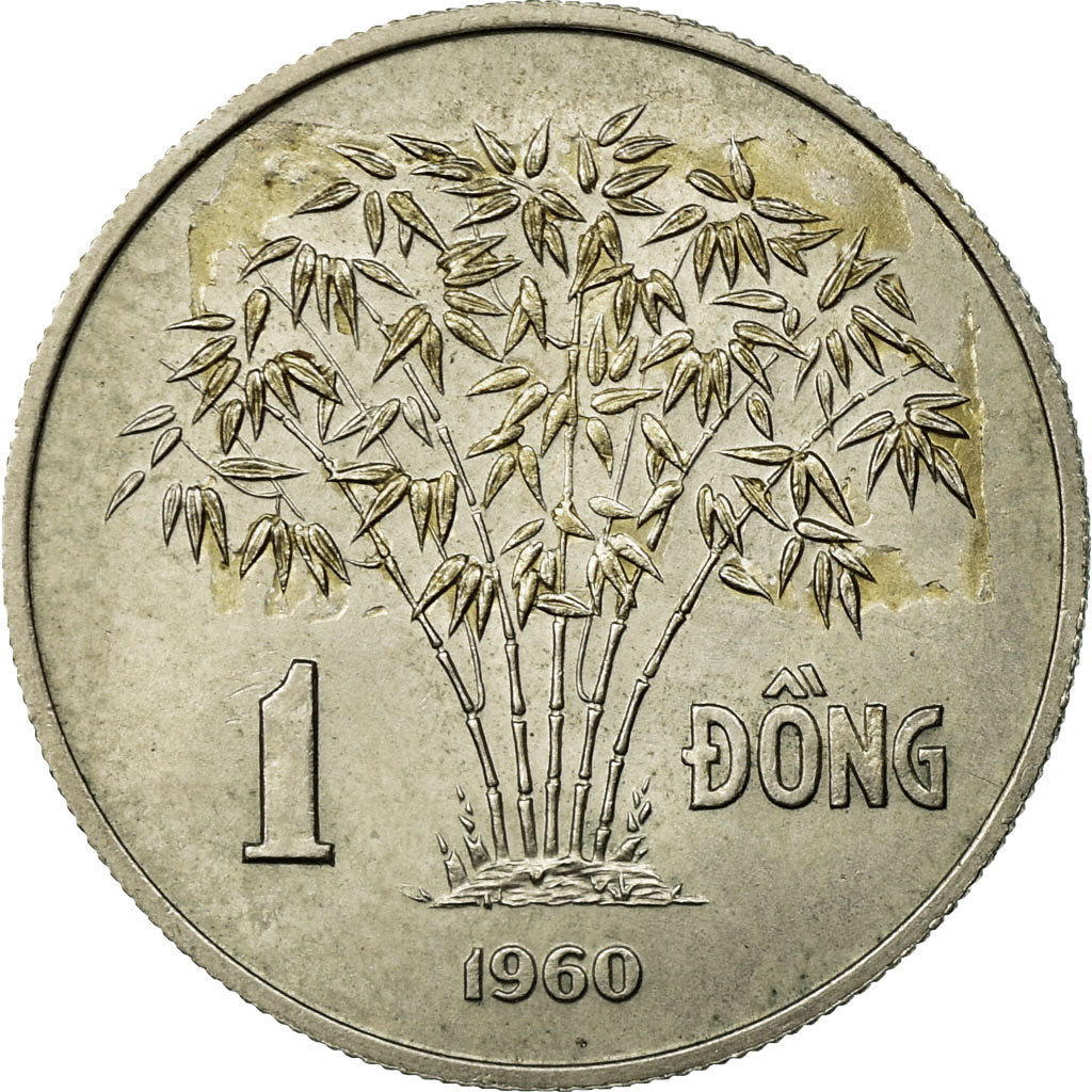Münze, Vietnam, STATE OF SOUTH VIET NAM, Dong, 1960, Paris, SS, Copper-nickel