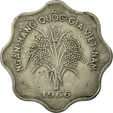 Moneda, Vietnam, STATE OF SOUTH VIET NAM, 5 Dông, 1966, MBC, Cobre - níquel