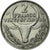 Coin, Madagascar, 2 Francs, 1965, Paris, EF(40-45), Stainless Steel, KM:9