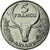 Monnaie, Madagascar, 5 Francs, Ariary, 1989, Paris, SUP, Stainless Steel, KM:10