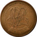 Coin, Madagascar, 5 Ariary, 1992, EF(40-45), Copper Plated Steel, KM:17