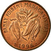 Moneta, Madagascar, 10 Francs, 2 Ariary, 1996, EF(40-45), Miedź platerowana