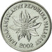 Coin, Madagascar, Franc, 2002, Paris, AU(55-58), Stainless Steel, KM:8