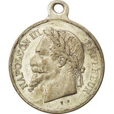 Francia, Medal, Second French Empire, Politics, Society, War, BB+, Rame, 23
