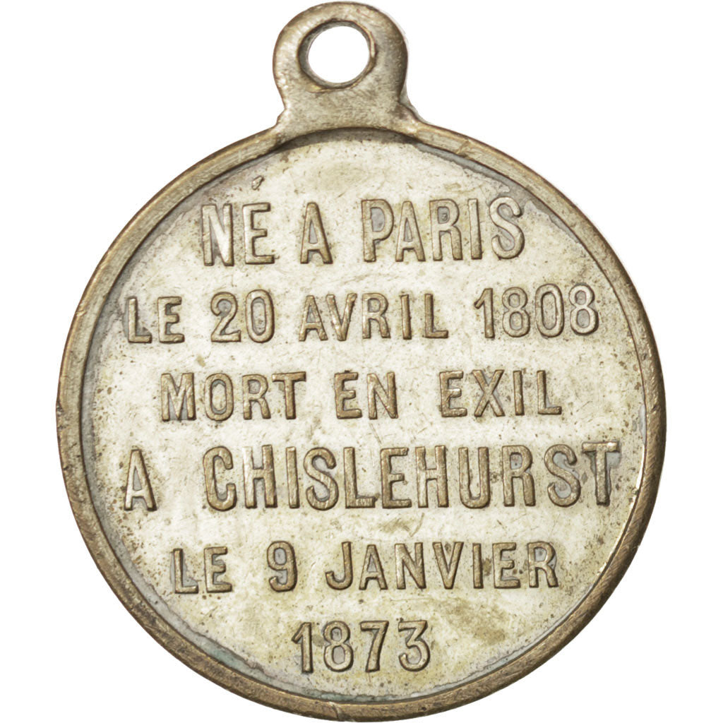 Francia, Medal, Second French Empire, Politics, Society, War, BB+, Rame, 23