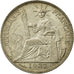 Coin, FRENCH INDO-CHINA, 20 Cents, 1937, Paris, EF(40-45), Silver, KM:17.2