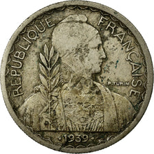 Moneta, INDOCINA FRANCESE, 20 Cents, 1939, Paris, MB, Nichel, KM:23