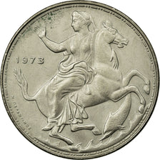 Coin, Greece, Constantine II, 20 Drachmai, 1973, AU(55-58), Copper-nickel